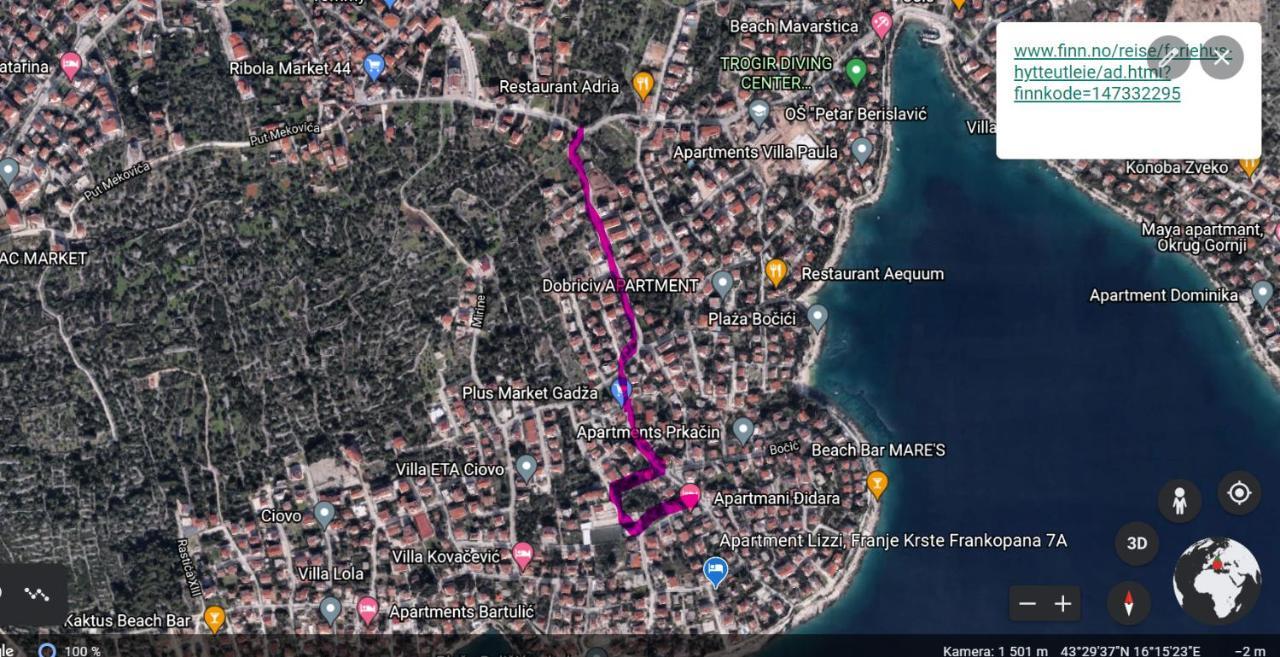 Apartment Lizzi. Τρογκίρ Εξωτερικό φωτογραφία